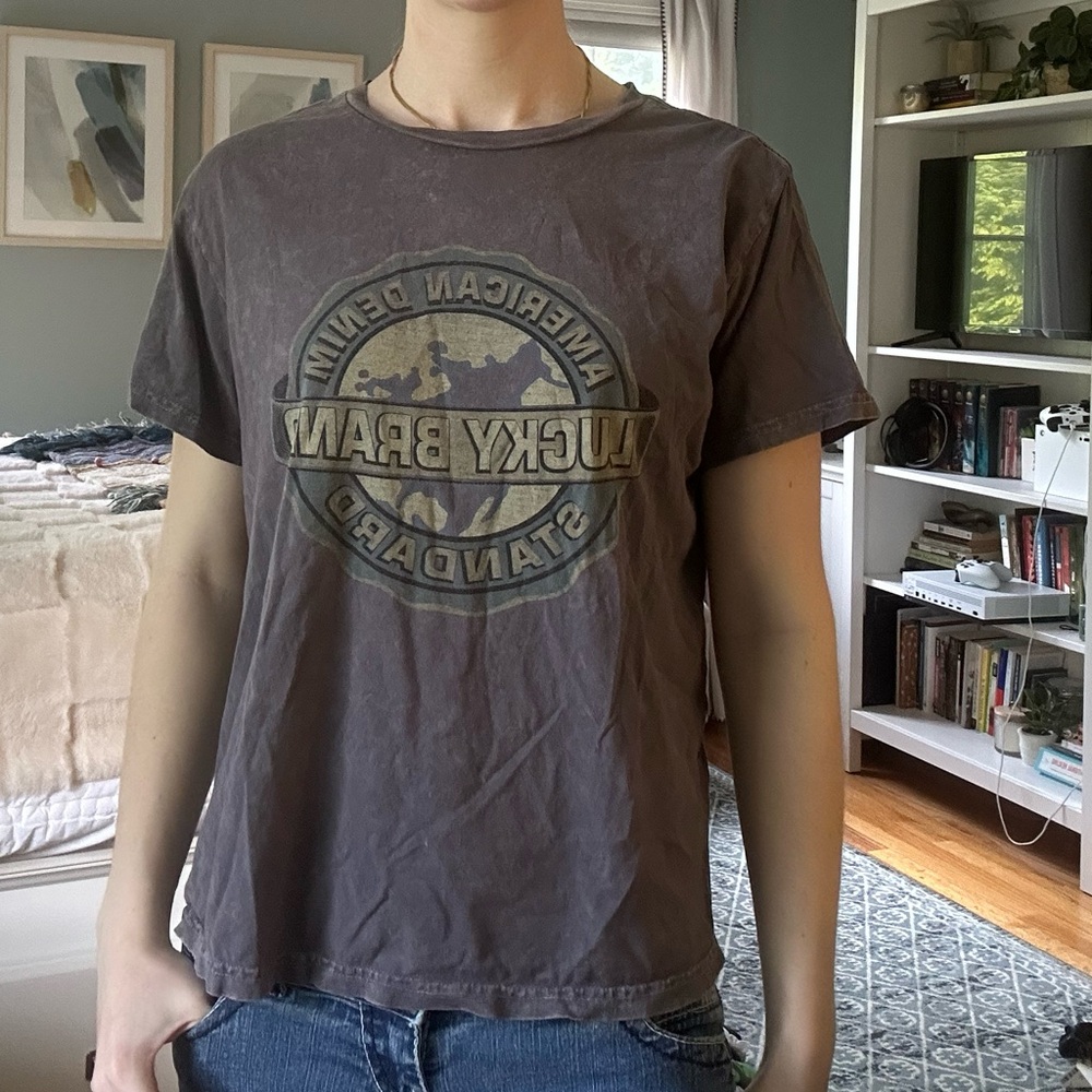 lucky brand graphic tshirt